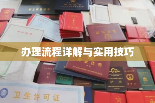 台州办理流程详解与实用技巧