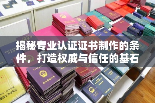 台州揭秘专业认证证书制作的条件，打造权威与信任的基石
