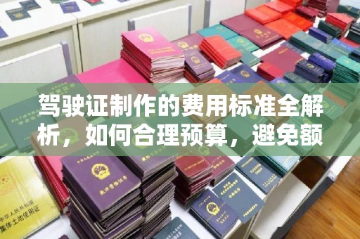 台州驾驶证制作的费用标准全解析，如何合理预算，避免额外支出